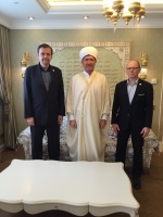 Mufti Sheikh Ravil Gaynutdin receives delegation from Finland