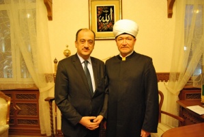 Mufti Sheikh Ravil Gaynutdin meets Ambassador of Turkey
