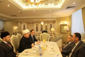 Mufti Sheikh Ravil Gaynutdin meets Ambassador of Iraq