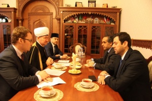 Mufti Sheikh Ravil Gaynutdin meets Ambassador of Kuwait