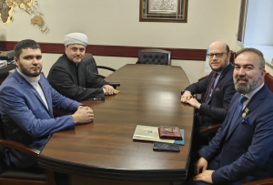Рушан Аббясов встретился с Советником по делам религии Посольства Турции и шеф-корреспондентом агентства «Анадолу»