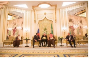 His Royal Highness Mohammed bin Salman bin Abdelaziz holds reception for Yunus-Bek Yevkurov