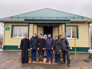 Многодетная семья погорельцев  въехала в дом, построенный по поручению Муфтия Шейха Равиля Гайнутдина