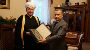 سماحة المفتي يستقبل سعادة سفير المملكة العربية السعودية بموسكو