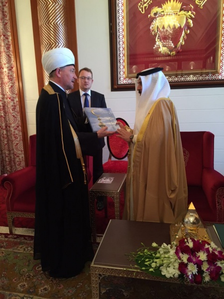 Встреча Муфтия шейха Равиля Гайнутдина с Королем Бахрейна Хамадом бин Исой Аль Халифой 