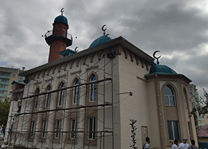 Соборная мечеть Красноярска приняла новый облик