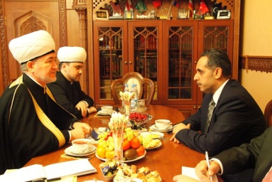 Chairman of Russia Muftis Council met with the extraordinary and plenipotentiary ambassador of Kuwait in Russia