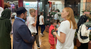 Патриотический урок прошел для юных мусульман Лямбиря