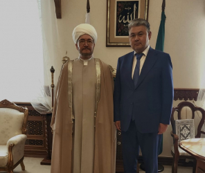  Встреча Муфтия Шейха Равиля Гайнутдина и Посла Казахстана Ермека Кошербаева прошла в Москве