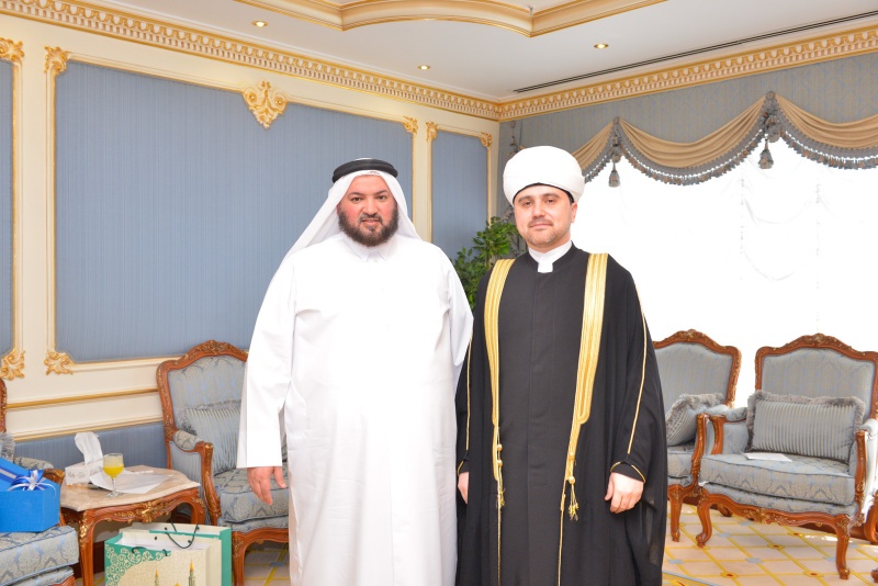 Meeting with the minister of Awkaf and Islamic affairs of the State of Qatar
