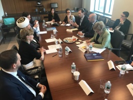 Mufti Sheikh Ravil Gaynutdin meets representatives of US State Department