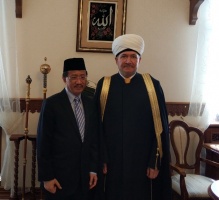 سماحة المفتي يستقبل سعادة سفير جمهورية اندونيسيا بموسكو 