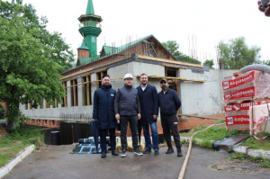 В комплексе Соборной мечети  Щёлково проходит масштабная реконструкция