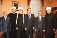 Meeting between RMC Chairman mufti sheikh Ravil Gaynutdin and Turkish ambassador Umit Yardım