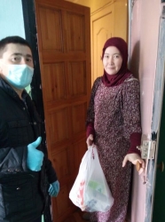 Мелеуз. Волонтеры Духовного управления мусульман Республики Башкортостан стали неотъемлемой частью республиканского волонтерского корпуса
