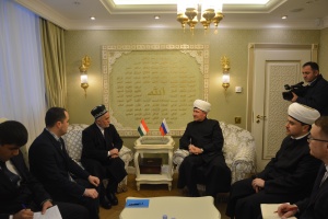 Встреча Духовных лидеров России и Таджикистана 