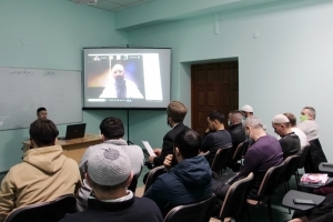 Онлайн-лекция Эльмира Кулиева состоялась  в саратовском медресе «Шейх Саид» 
