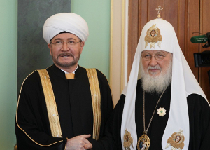 Поздравление Главного Муфтия Шейха Равиля Гайнутдина Патриарху Московскому и Всея Руси Кириллу