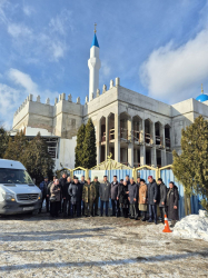 В Ростовской области участники окружного собрания татарских общественных организаций  посетили Соборную мечеть Ростова-на-Дону