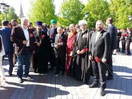 Торжественная церемония возложения венков и цветов к Могиле Неизвестного Солдата