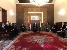 شيخ عقل طائفة الموحدين الدروز يستقبل مفتي موسكو ايلدارعلاء الدينوف   