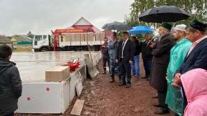 В селе Ишемгул Зианчуринского района РБ заложили первый камень новой мечети
