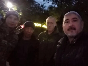 Имам-мухтасиб Дергачевского райна принял участие в проводах мобилизованных граждан