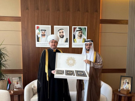 سماحة المفتي الشيخ راوي عين الدين يبحث في أبوظبي توسيع التعاون في المجال الديني بين روسيا والإمارات