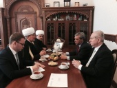 Meetings in anticipation of the opening of Moscow Jum'ah Mosque