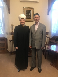 Муфтий шейх Равиль Гайнутдин встретился с главой мусульман Республики Башкортостан Муфтием Нурмухаммедом Нигматуллиным