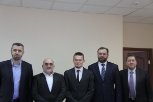 رئيس المشيخة الإسلامية في جمهورية صربيا يزور المعهد الإسلامي بموسكو