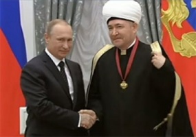 Муфтий Шейх Равиль Гайнутдин направил поздравления Президенту России  Владимиру Путину