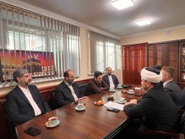 وفد منظمة الثقافة والعلاقات الإسلامية في إيران يزور الإدارة الدينية لمسلمي روسيا الاتحادية