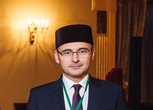 Поздравление имаму мусульманской общины татар Финляндии Р.Ф. Беляеву