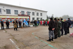 Проводы мобилизованных граждан в Краснопартизанском районе посетил  имам ДУМСО