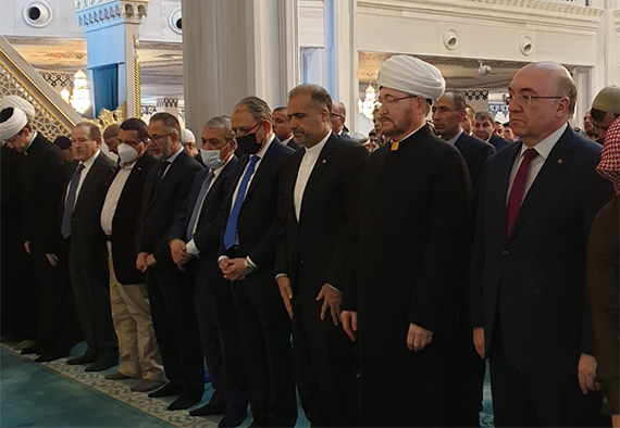 International Quds Day celebrated at Moscow cathedral mosque