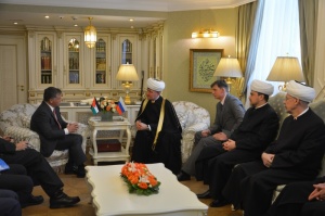 King Abdullah II of Jordan visits Moscow