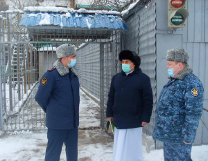 Муфтий Саратовской области Мукаддас-хазрат Бибарсов  посетил исправительную колонию