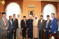 Встреча с почетными гостями Moscow Halal Expo 2014