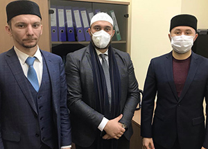 Встреча в ДУМ РФ с имам-мухтасибом Брянской области