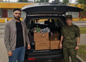 Представители ДУМ РФ направили гуманитарную помощь бойцам 27 гвардейской Севастопольской бригады