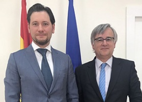 Damir Mukhetdinov meets Spanish Ambassador