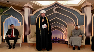 سماحة المفتي العام الشيخ راوي عين الدين يشارك في حفل الإفطار التي نظمته السفارة الاماراتية بموسكو 