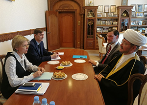 Встреча с замдиректора департамента культуры правительства РФ Ольгой Королевой