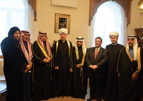 Парламентская делегация КСА посетила Московскую Соборную мечеть 