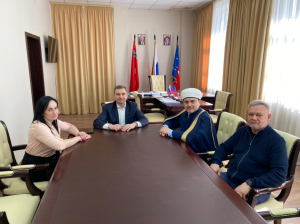  Рушан Аббясов обсудил с Главой городского округа Лобня вопросы развитиюя государственно-конфессиональных отношений
