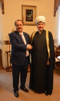 سماحة المفتي يستقبل سعادة سفير الجمهورية العربية السورية بموسكو