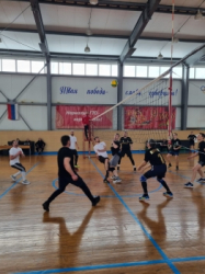  Кубок чемпионата по волейболу в селе Средняя Елюзань прошел в рамках празднования 1100-летия официального принятия Ислама Волжской Булгарии