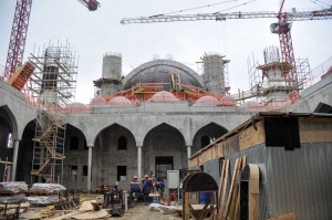Строительство Соборной мечети в Симферополе продолжается