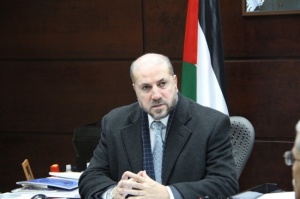سماحة المفتي يتلقى برقية تهنئة من معالي الدكتور محمود صدقي الهباش قاضي قضاة فلسطين 